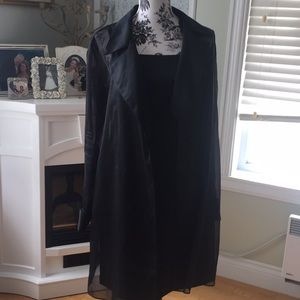 Beautiful black dress, with staps